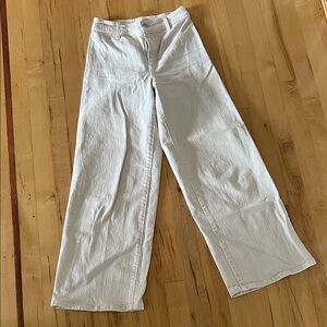 Universal Thread Cream Wide-Leg Jeans